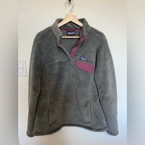 Patagonia Women’s Re-Tool Snap pullover, size XL